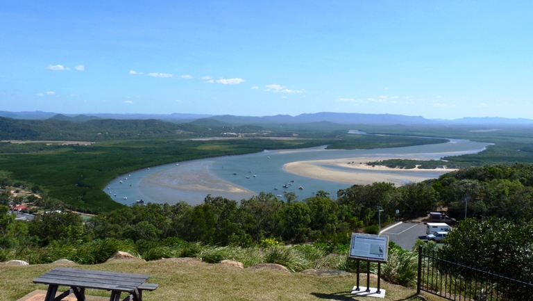 Blick vom Grassy Hill - Cook's Lookout